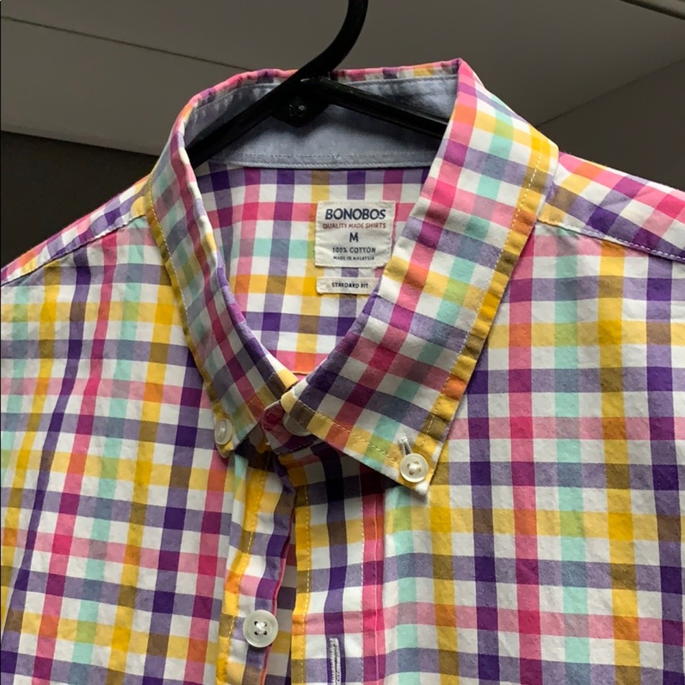 Bonobos plaid shirt